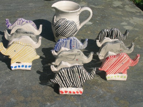 Elephant jugs and toastracks