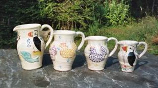 Range of jug sizes available