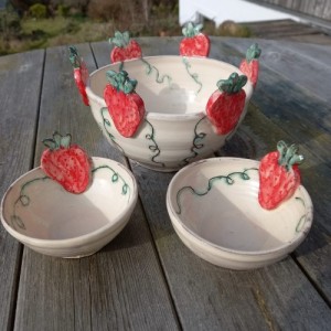 Strawberry Bowls